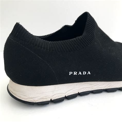 prada sock sneakers sale|prada sneakers no closet.